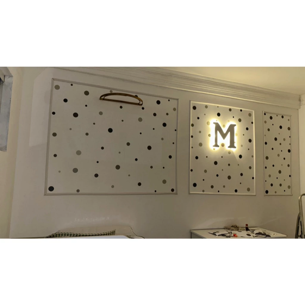 Letra Decorativa de Parede Luminosa 30 cm Sem Fio - Imagem 3